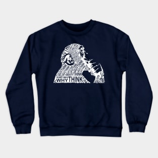 stencil vector sometimes and why think Crewneck Sweatshirt